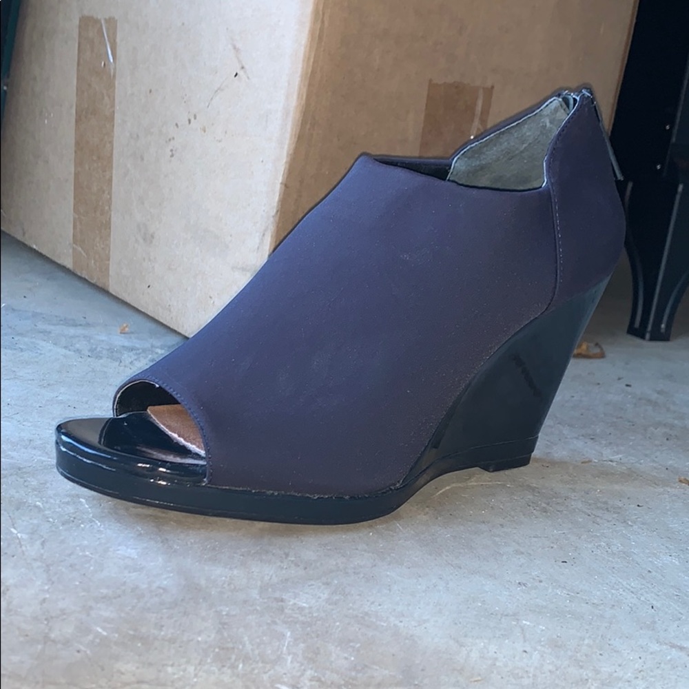 Donald Pliner Peep Toe Wedge Bootie